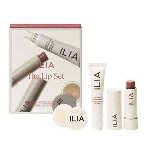 ILIA - The Lip Set Limited Edition 3 Piece Clean Beauty Gift Set | Non-Toxic
